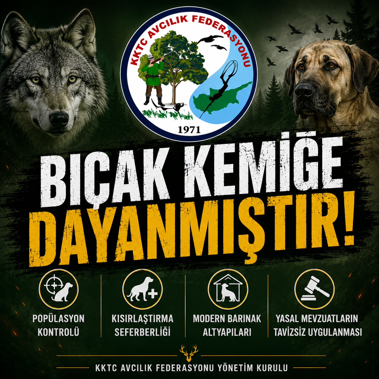 Devletin Ataleti, Üreticinin Feryadı ve Yaban Hayatının Yok Oluşu Karşısında Son Uyarı:   Bıçak Kemiğe Dayanmıştır!